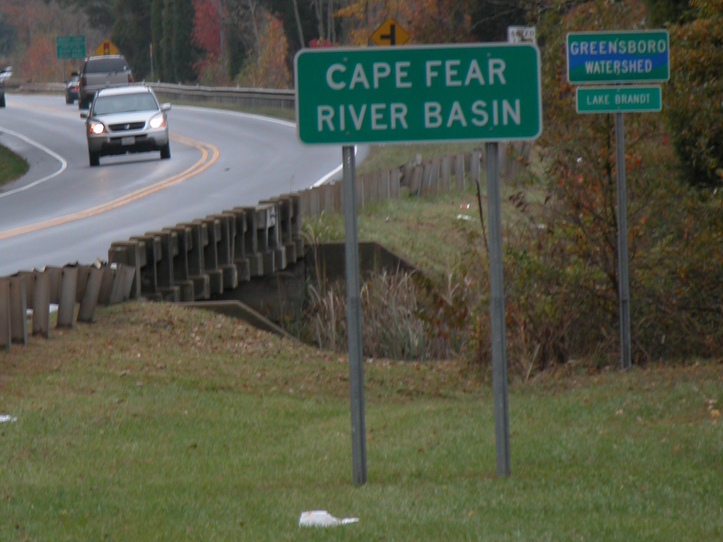 Photo of US 220 in area to be widened not related to I-73, Dec. 2009, 
Courtesy of Bonnie Wilcox
