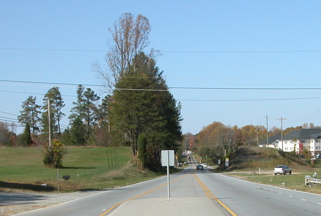 Photo of US 220 in area to be widened for I-73, Dec. 2009, courtesy of 
Bonnie Wilcox