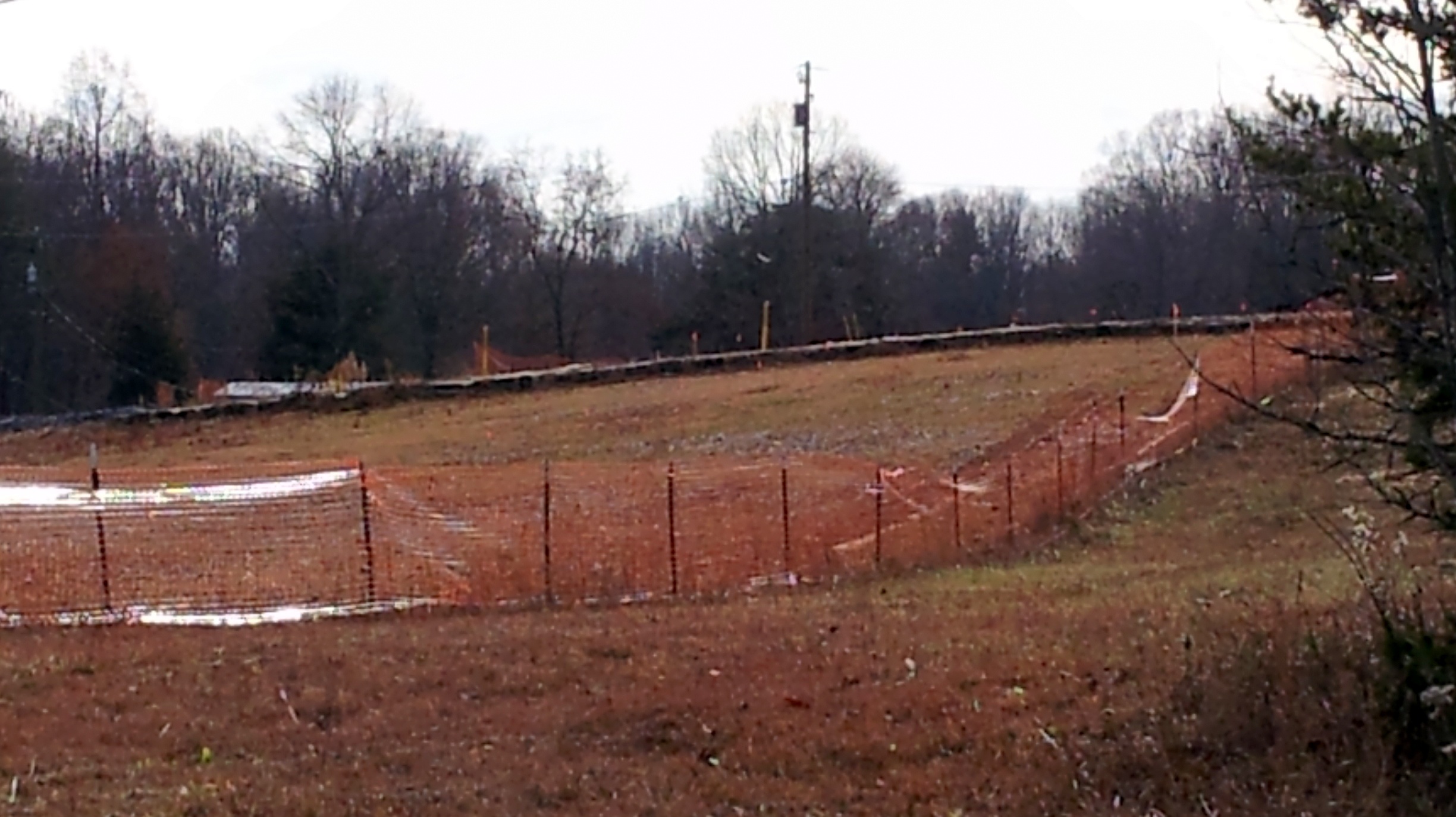 Photo of progress clearing land for the US 220 Widening Project at Future 
US 158 interchange, Dec. 2012, Courtesy of Strider