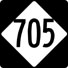 Image of NC 705 Shield, from Shields Up!