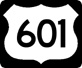 Image of US 601 Shield, from Shields Up!