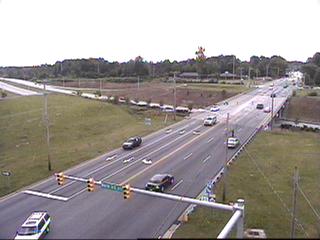 Photo from High Point City Traffic Camera of NC 68/I-74 
interchange in May 2011