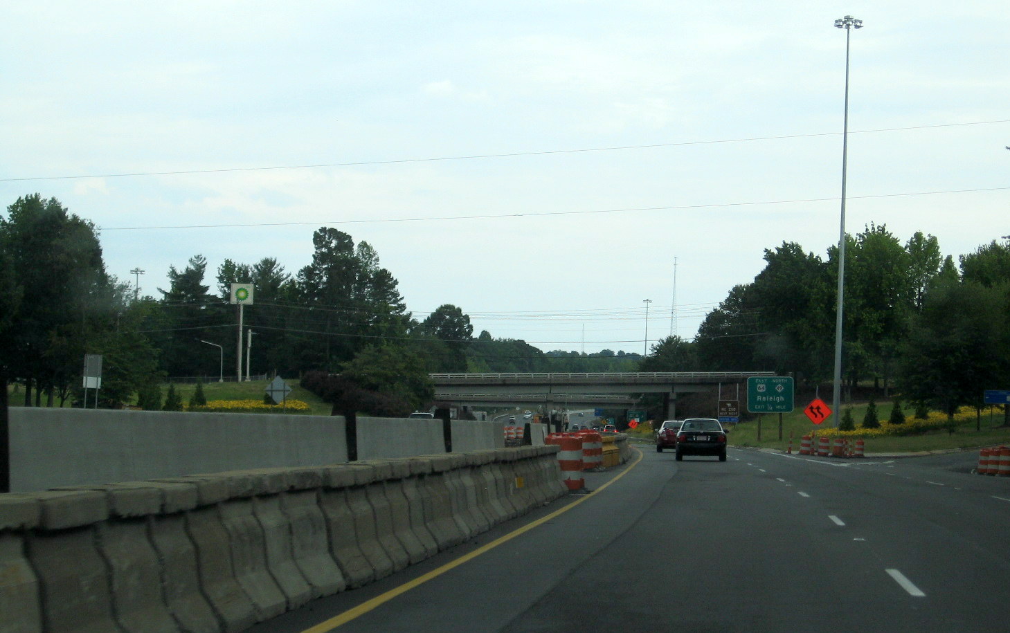 Photo of US 64/NC 49 Interchange under construction on I-73/I-74 in 
Asheboro