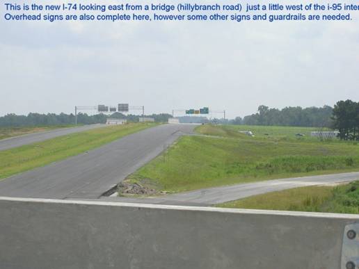 I-74 bridge construction photo, courtesy of 
	Nick Zachetti, August 2008