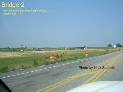 I-74 bridge construction photo, 
	courtesy of Nick Zachetti, July 2008