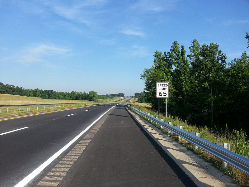 Photo of finished I-74 freeway near Glenola, May 2013 from MBHockey13