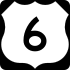 US 6 shield image from Wikimedia