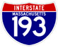 MA Interstate 193 shield from Shields Up!
