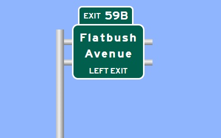 Image of I-84 Exit 59B sign plan in Hartford, Sign Maker Software, August 2026