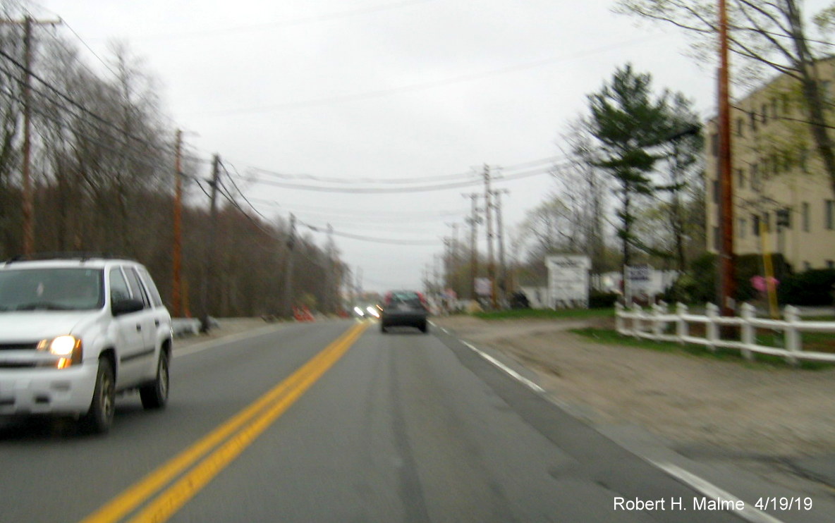 Image of MA 18 Widening Project construction south of Shea Blvd. in Weymouth