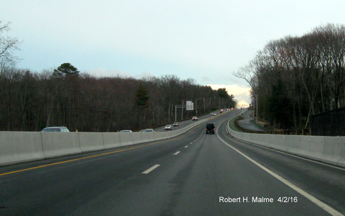 Image of reconstructed MA 2 East roadbed in Concord