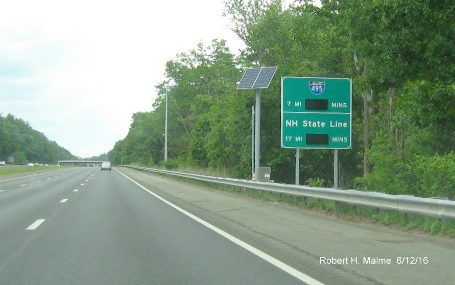 Image of RTT sign along US 3 North in Bedford