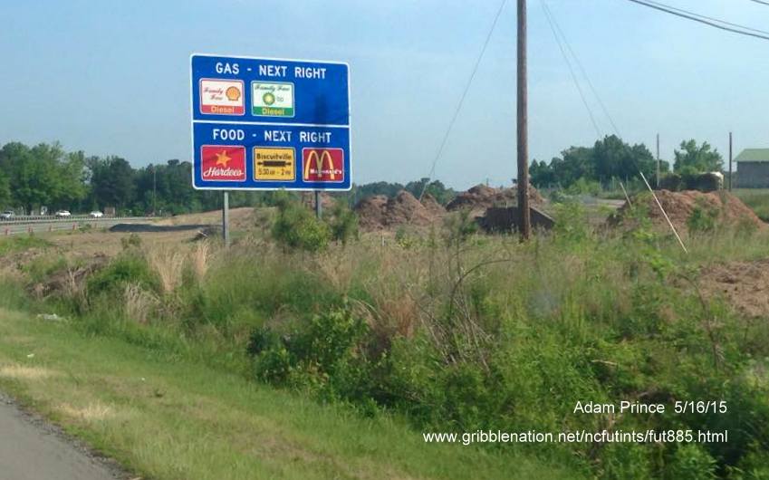 Image of land clearing in vicinity of NC 98 exit on US 70 in Durham, photo by Adam Prince