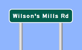 Image of I-42 Exit 12 sign from SignMaker 
			Software