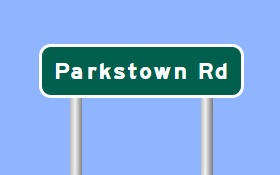 I-42 Exit 48 sign image from Sign 
		  Maker software