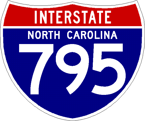 I-795 NC shield sign from Shields Up!