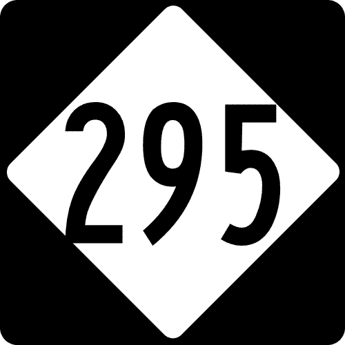 Image of NC 295 shield, from Shields Up!